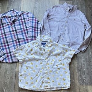 A set of boys shirts